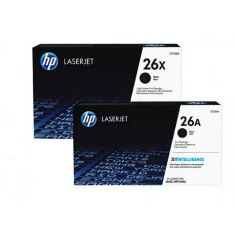 HP 26X High Yield Black Original LaserJet Toner Cartridge CF226X