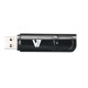 V7 Unidad de memoria flash USB 2.0 con tapa 4 GB, negra