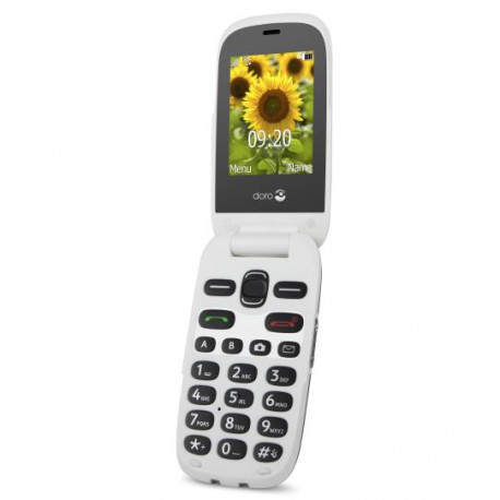 Doro PhoneEasy 6030 2.4'' 94g Grafito, Color blanco 380 420