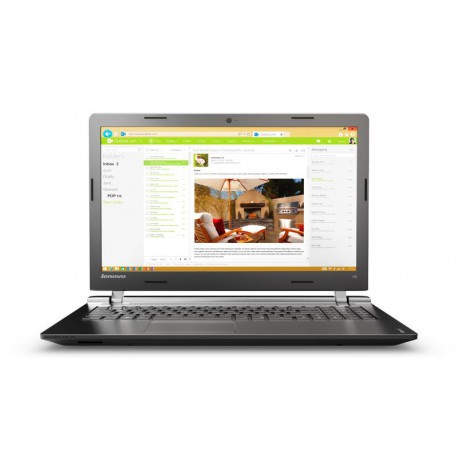 Lenovo IdeaPad 100-15IBD 2GHz i3-5005U 15.6'' 1366 x 768Pixeles Negro 80QQ00NBSP
