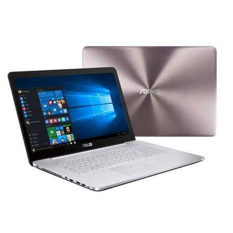 ASUS VivoBook Pro N752VX-GB258T 2.6GHz I7-6700HQ 17.3'' 1920 x 1080Pixeles Gris, Aluminio 90NB0AY1-M03100