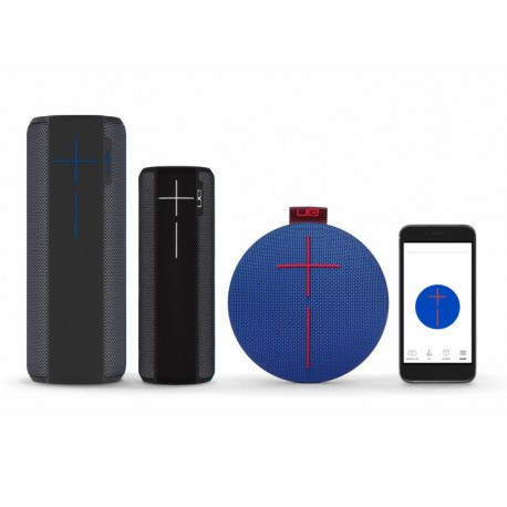 Logitech UE ROLL 2 Estereo Spheric Azul, Rojo 984-000667