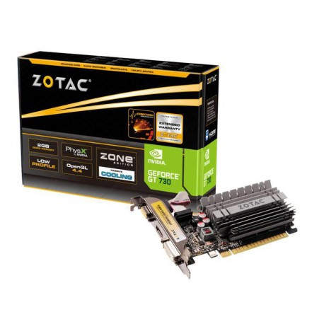 Zotac GeForce GT 730 2GB NVIDIA GeForce GT 730 2GB ZT-71113-20L