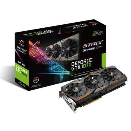 ASUS STRIX-GTX1070-O8G-GAMING NVIDIA GeForce GTX 1070 8GB 90YV09N0-M0NA00