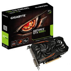 Gigabyte GeForce GTX 1050 Ti OC NVIDIA GeForce GTX 1050 Ti 4GB GV-N105TOC-4GD