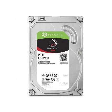 Seagate NAS HDD IronWolf 2TB 2000GB Serial ATA III ST2000VN004