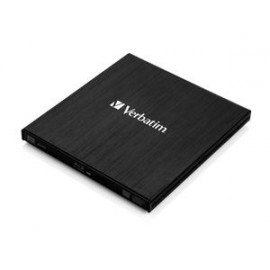 Verbatim External Slimline Blu-Ray RW Negro 43890