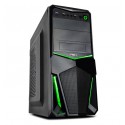 NOX Pax Green edition Midi-Tower Negro NXPAXG