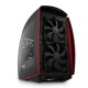 NZXT Manta Mini-Tower Negro, Rojo CA-MANTW-M2