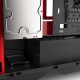 NZXT Manta Mini-Tower Negro, Rojo CA-MANTW-M2