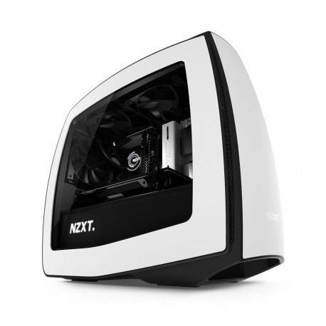 NZXT Manta ITX-Tower Negro, Color blanco CA-MANTW-W1