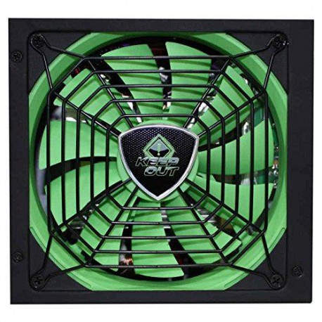 KeepOut FX800 800W ATX Negro, Verde FX800