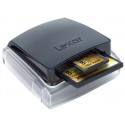 Lexar Professional USB 3.0 Dual-Slot Reader USB 3.0 (3.1 Gen 1) Type-A Negro  LRW400CRBEU