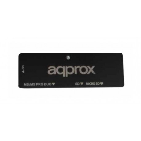 Approx APPCR01B USB 2.0 Negro APPCR01B