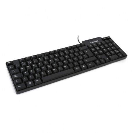 Omega OK05TES USB QWERTY Español Negro OK05TES