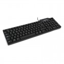 Omega OK05TES USB QWERTY Español Negro OK05TES