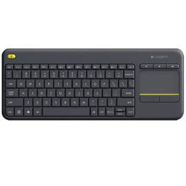 Logitech K400 Plus RF inalambrico QWERTY Ingles Negro 920-007139