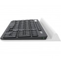 Logitech K780 Bluetooth QWERTY Ingles Negro, Color blanco 920-008039