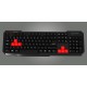 Mars Gaming MAK0 USB QWERTY Español teclado MAK0