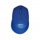 Logitech M330 Silent Plus RF inalambrico optico 1000DPI Azul 910-004910