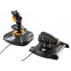 Thrustmaster T.16000M FCS Hotas Palanca de mando Mac,PC Negro, Naranja 2960778