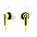 NGS Racer Binaurale Dentro de oi­do Negro, Amarillo RACERYELLOW