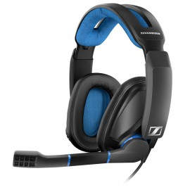 Sennheiser GSP 300 Binaurale Diadema Negro, Azul 507079