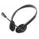 Trust ZIVA CHAT HEADSET Binaurale Diadema Negro 21517