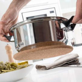 Salvamanteles Magnético de Corcho