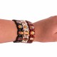 Pulseras de Madera Buda Negro