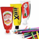 Estuche para Lápices Tubo con sacapuntas ToothPaste