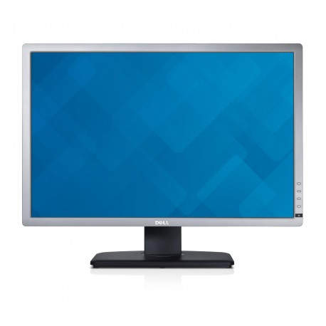 DELL UltraSharp U2412M 24'' Full HD IPS Matt Negro, Plata U2412MWH-WHITE