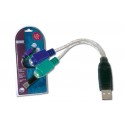 Digitus USB to PS/2 Adaptor DA-70118