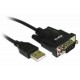 Approx appC27 USB 2.0 DB9 Negro APPC27
