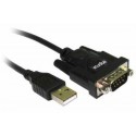 Approx appC27 USB 2.0 DB9 Negro APPC27