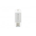 Transcend JetFlash JetDrive Go 300 64GB USB 3.0/Lightning Plata unidad flash USB TS64GJDG300S