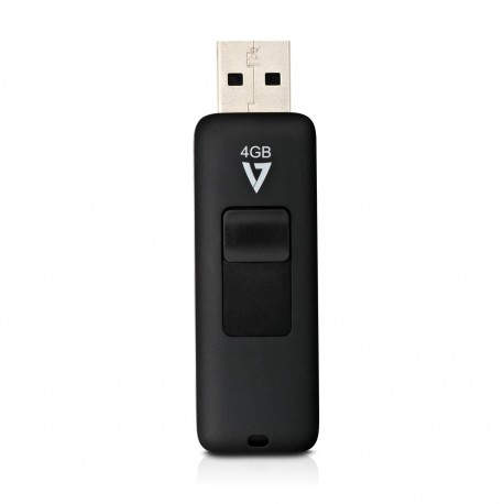 V7 4GB USB 2.0 4GB USB 2.0 Negro VF24GAR-3E