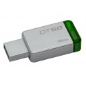 Kingston Technology DataTraveler 50 16GB 16GB USB 3.0 (3.1 Gen 1) Type-A Verde, Plata unidad flash USB DT50/16GB