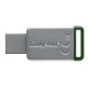 Kingston Technology DataTraveler 50 16GB 16GB USB 3.0 (3.1 Gen 1) Type-A Verde, Plata unidad flash USB DT50/16GB