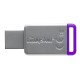 Kingston Technology DataTraveler 50 8GB 8GB USB 3.0 (3.1 Gen 1) Type-A Purpura, Plata unidad flash USB DT50/8GB