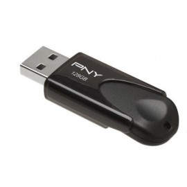 PNY Attache 4 2.0 128GB 128GB USB 2.0 Type-A Negro unidad flash USB FD128ATT4-EF