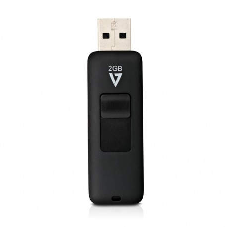 V7 2GB USB 2.0 2GB USB 2.0 Negro VF22GAR-3E