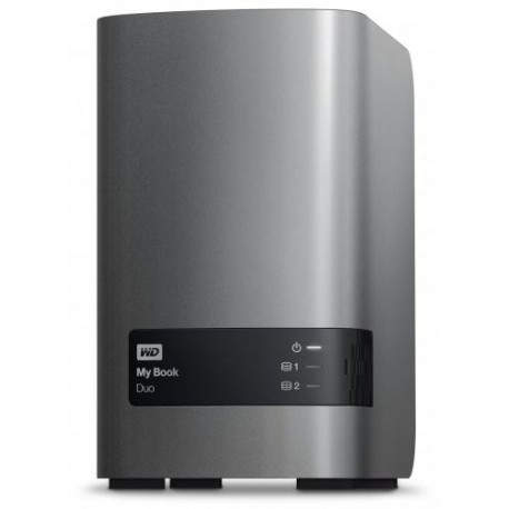 Western Digital My Book Duo 16TB 16000GB USB 3.0 Gris WDBLWE0160JCH-EESN