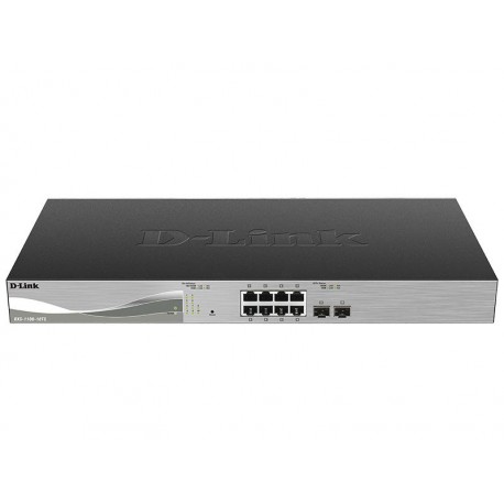 D-Link DXS-1100-10TS 10-Port 10 Gigabit Ethernet Smart Switch Gestionado L3 10G Ethernet (100/1000/10000) 1U Negro DXS-1100-10TS