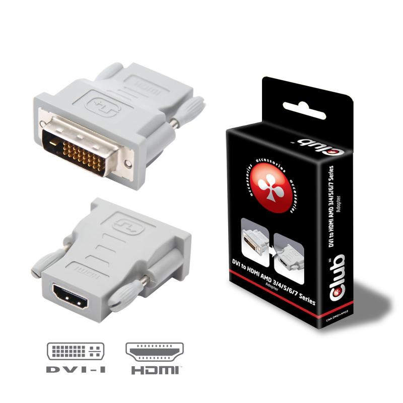 CLUB3D DVID to HDMI Passive Adapter CAADMD HFD3