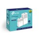 TP-LINK AV1000 Powerline Wi-Fi Kit 1000Mbit/s Ethernet Wifi Color blanco 2pieza(s) TL-WPA7510 KIT