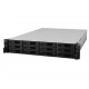 Synology RX1217RP Infiniband Bastidor (2U) Negro unidad de disco multiple RX1217RP