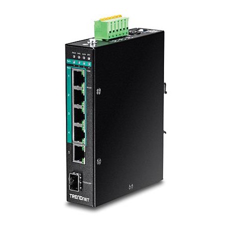 Trendnet TI-PG541i Gestionado L2+ Gigabit Ethernet (10/100/1000) EnergÃÂ­a sobre Ethernet (PoE) TI-PG541I
