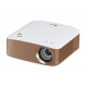 LG PH150G 130lÃÂºmenes ANSI LCOS 720p (1280x720) Portable projector Oro, Color blanco PH150G
