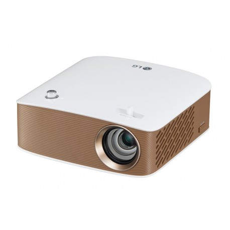 LG PH150G 130lÃÂºmenes ANSI LCOS 720p (1280x720) Portable projector Oro, Color blanco PH150G